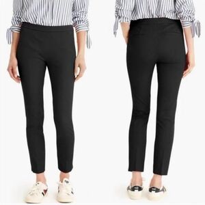 J. Crew Martie Black Ankle Slim Pants Size 12 Business Office Work Preppy